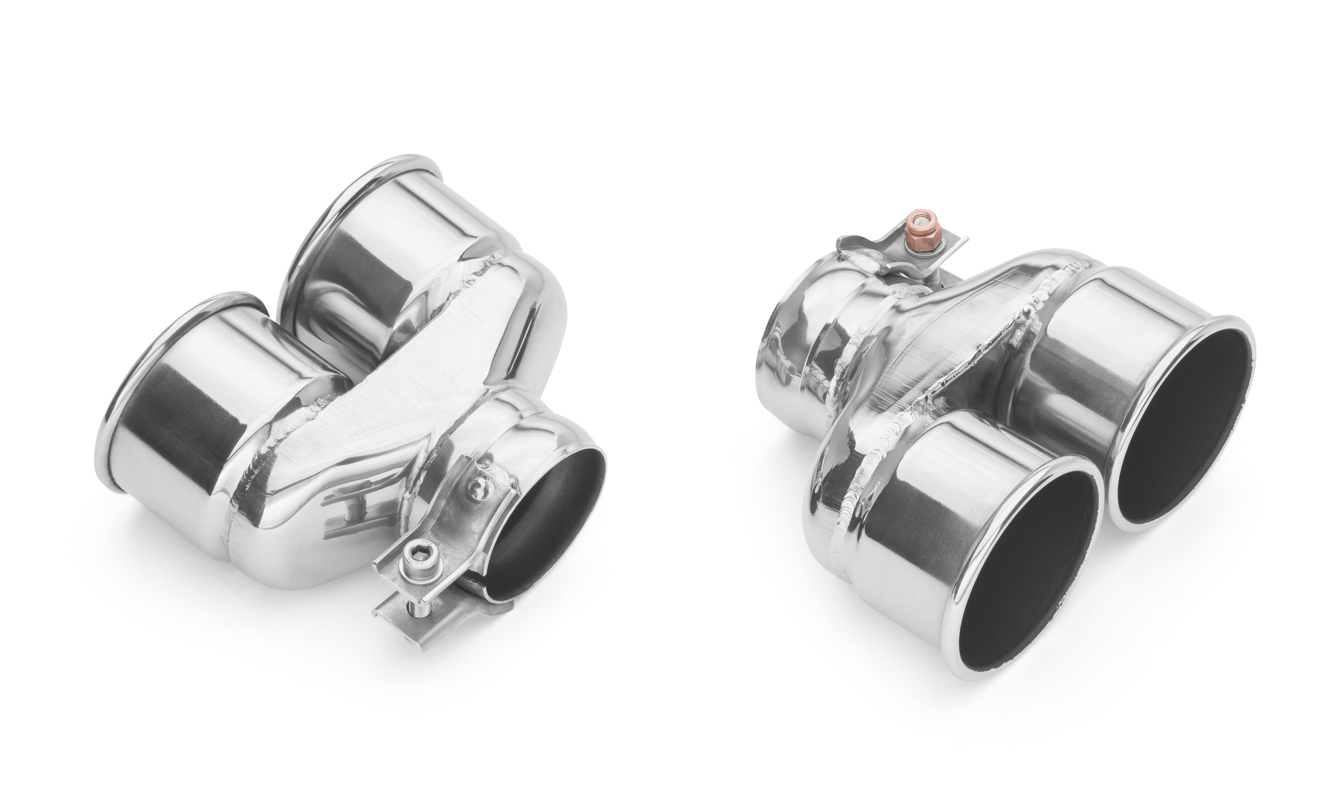 TUBI STYLE - PORSCHE 997.1 CARRERA S QUAD END TIPS KIT