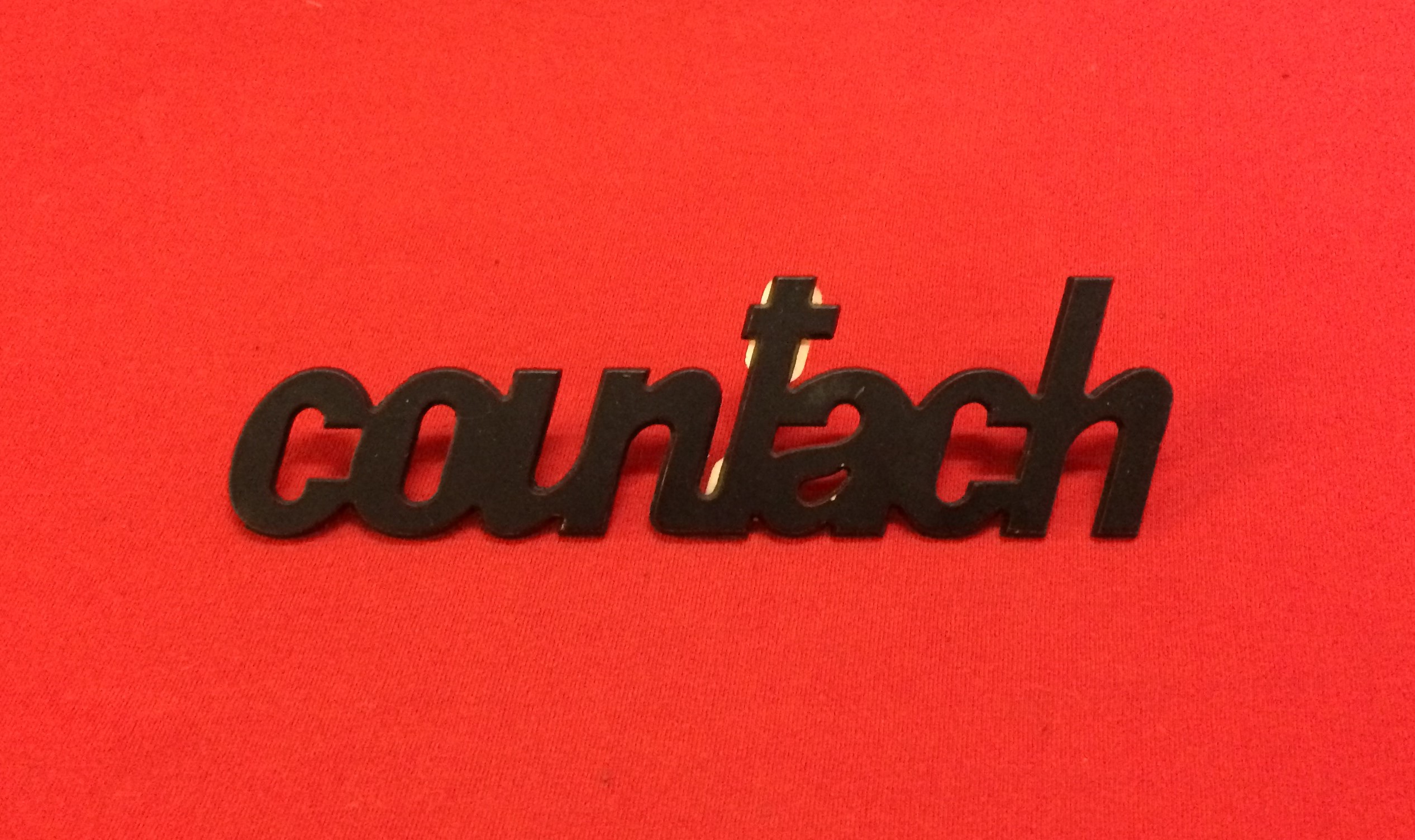 Countach Cursive Script Countach