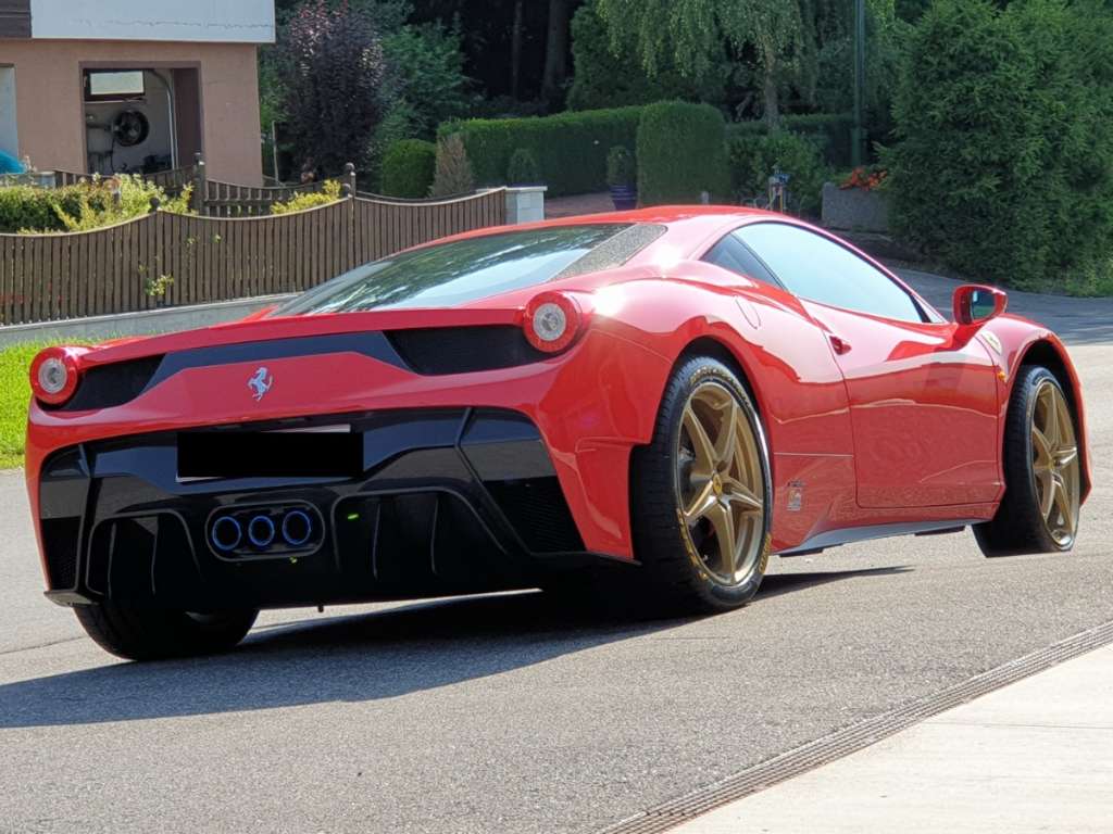 458 Rear Ferrari 458 Italia Carbon - Rear Bumper / Heckstoßstange