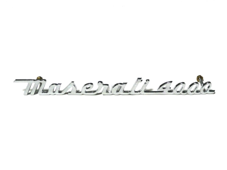 MASERATI 4000 - Script / Schriftzug