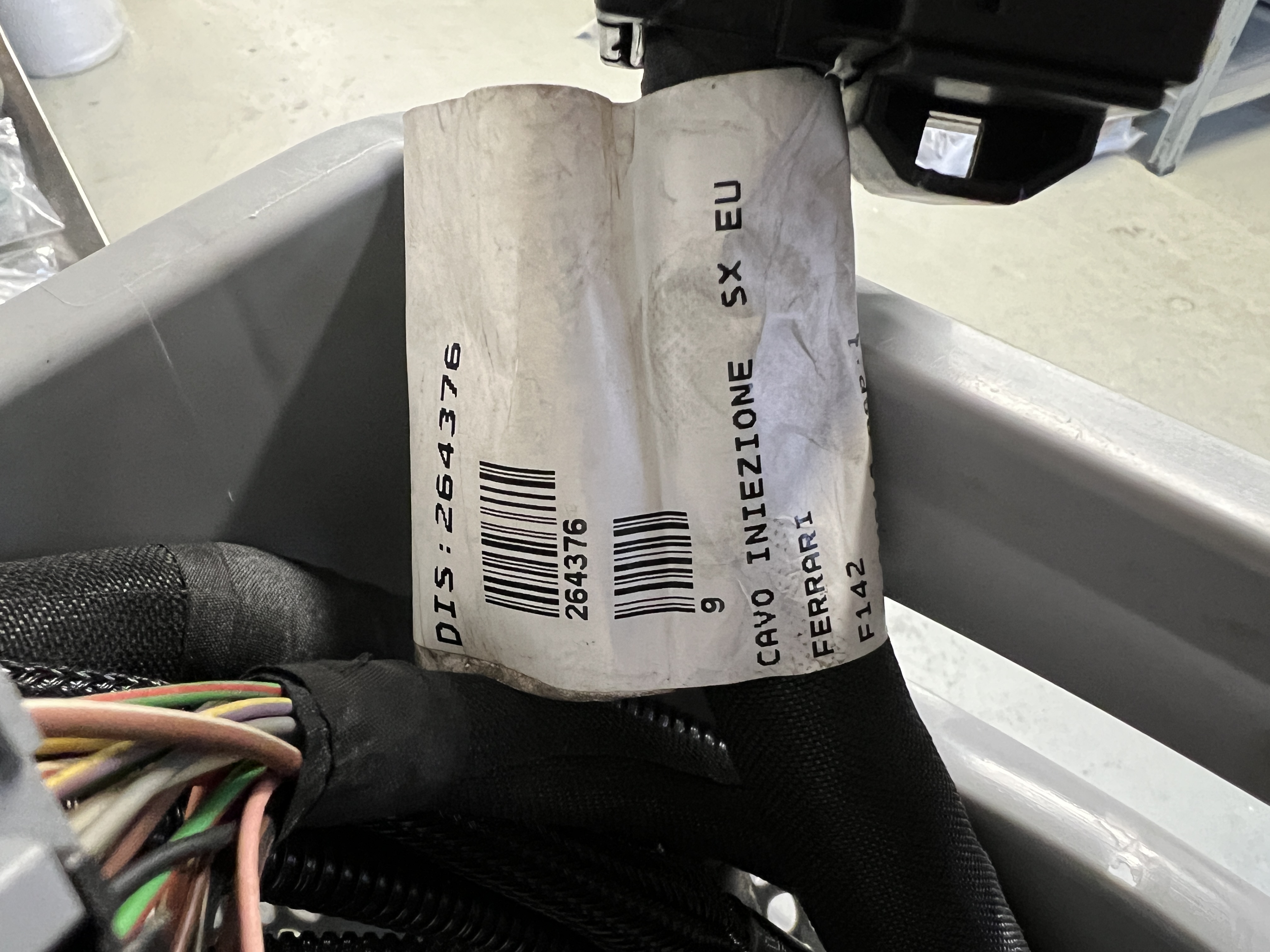Ferrari 458 - Left Injection Wiring / Linker Kabelbaum Einspritzung