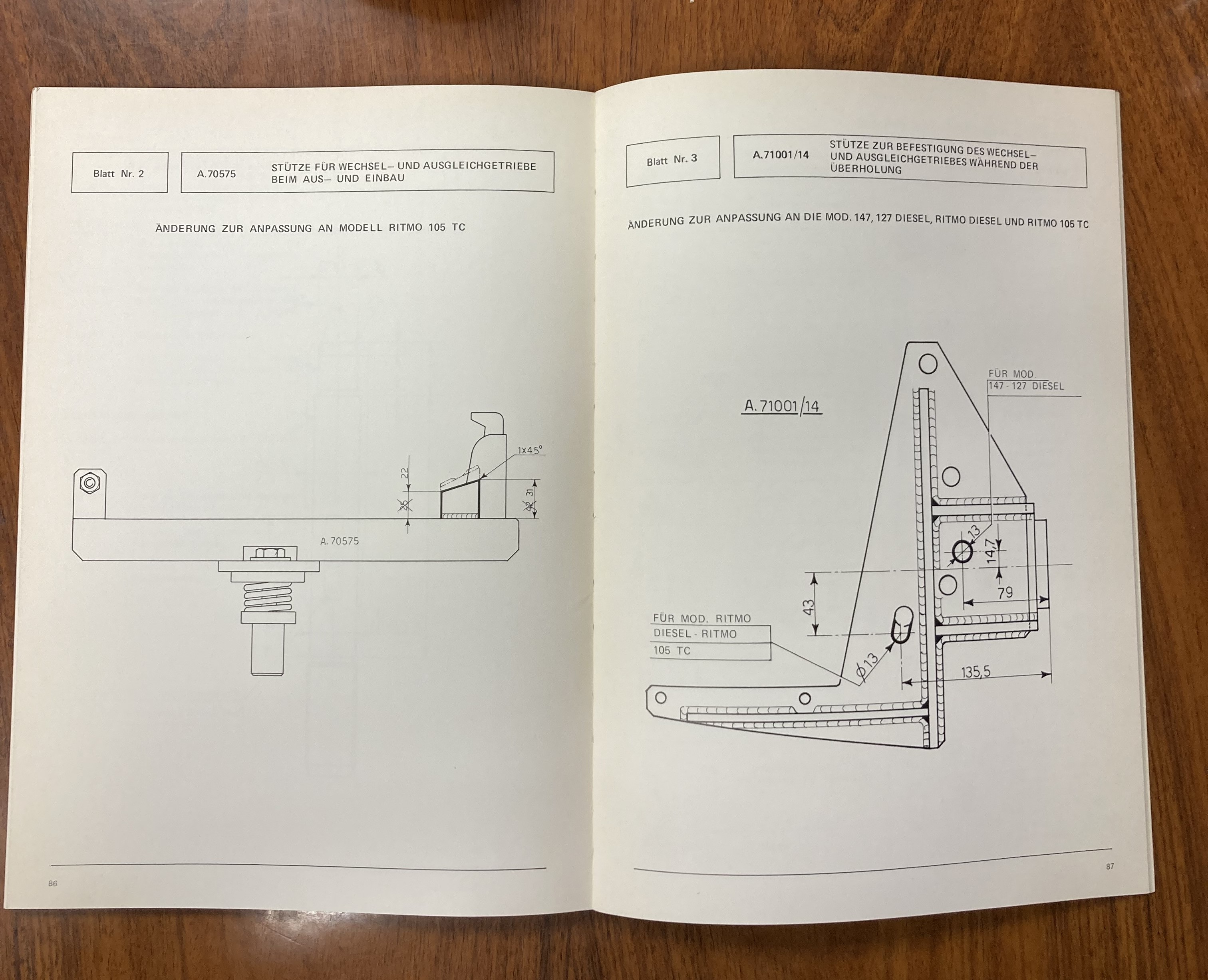 FIAT - Repair Manual / Reparatur Anleitung