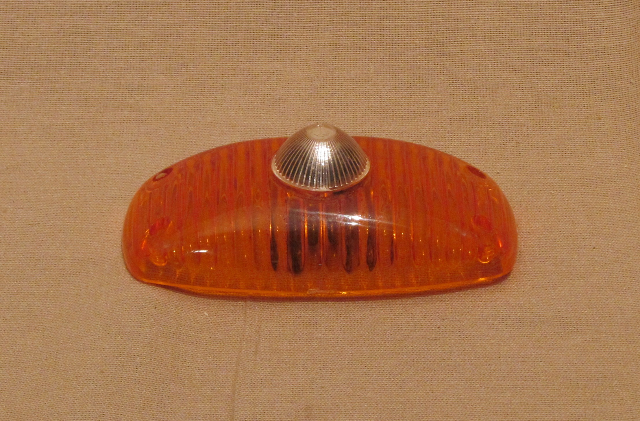 Lens for Reverse Light - amber / Rückfahrscheinwerferglas - orange