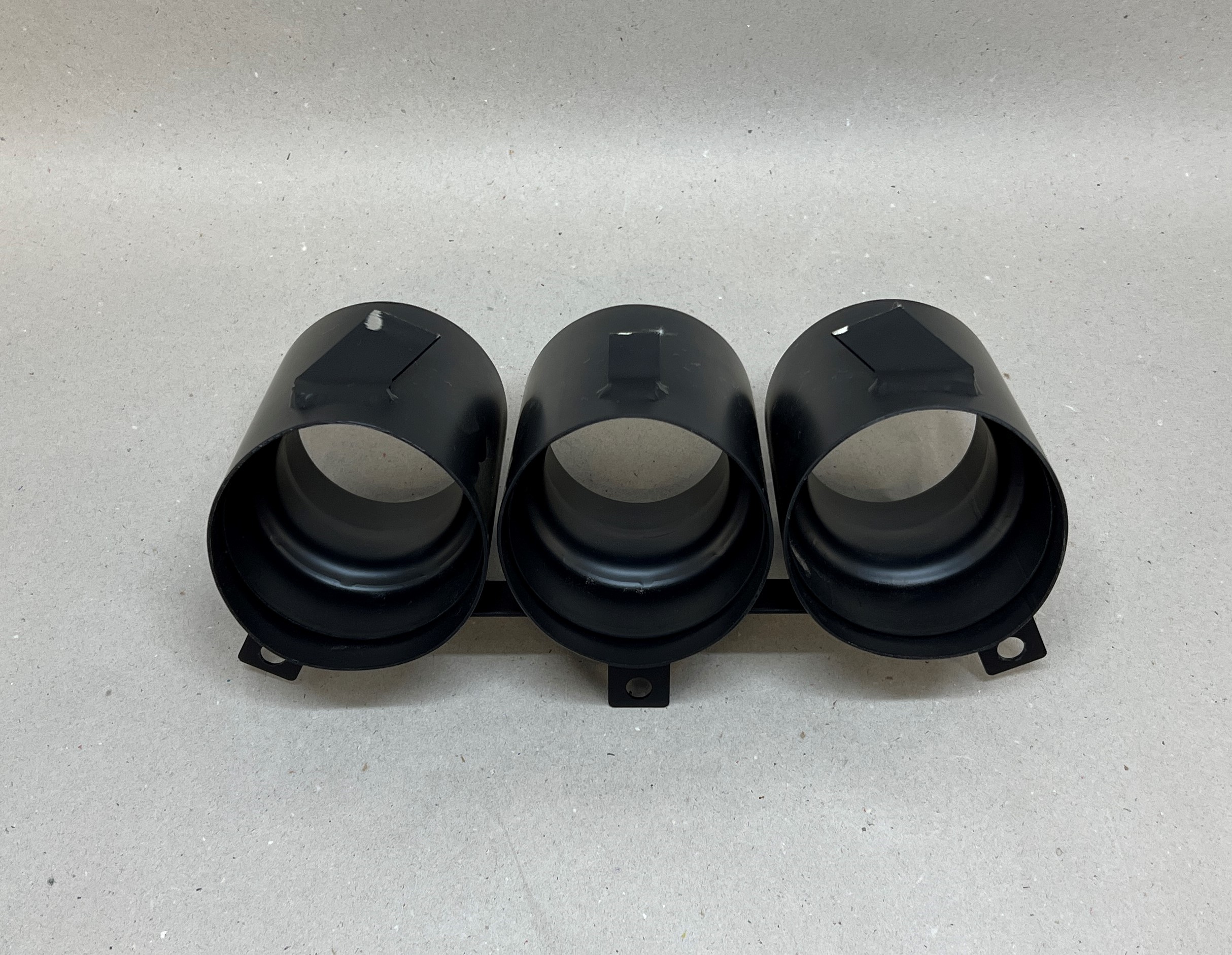 Ferrari 458 - Exhaust Tailpipe Tips Black / Auspuffblenden schwarz