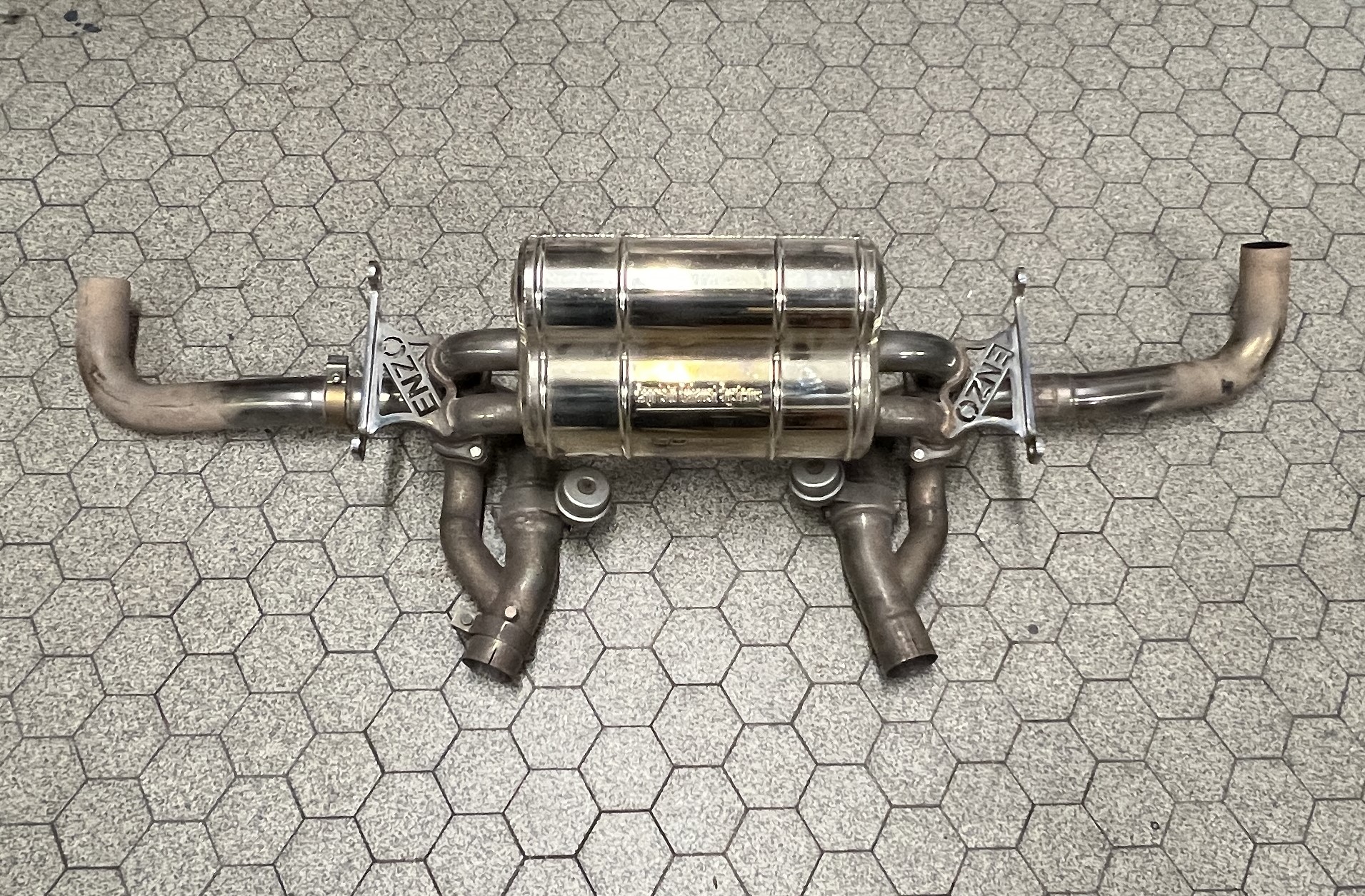 Ferrari Enzo - Exhaust / Abgasanlage - Capristo for EDO Competition