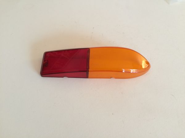 Rear Light Lense red / amber - right / Rücklichtglas rot / orange - rechts