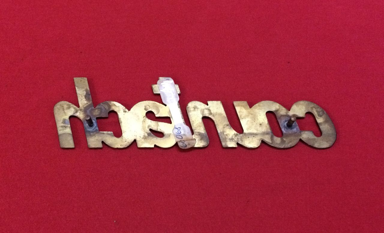 COUNTACH - Script black / Schriftzug schwarz